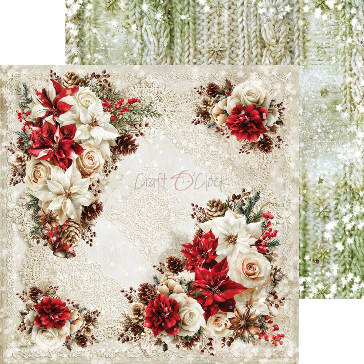 Craft O'Clock - Spirit Of Christmas - Paper Pad - 6x6"