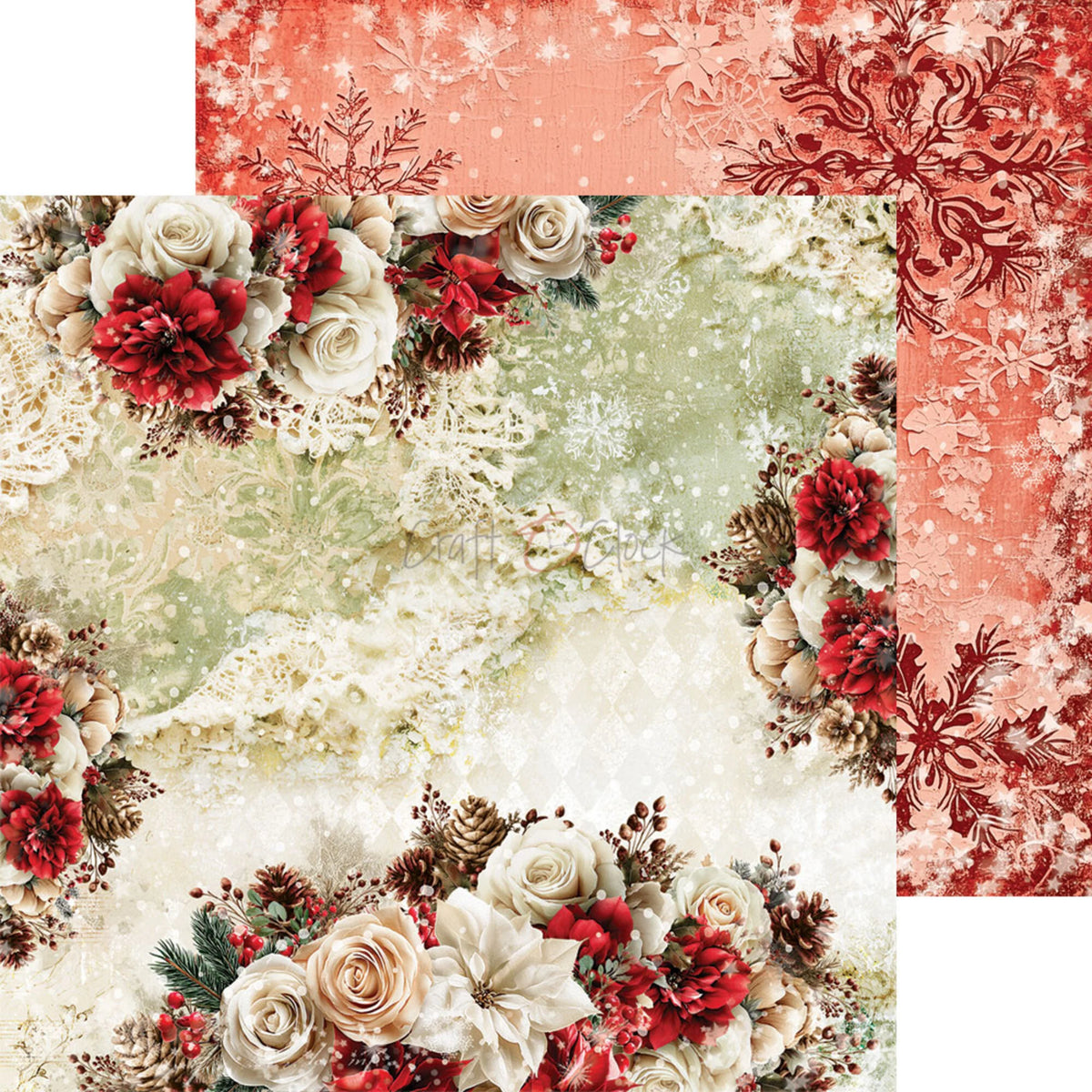 Craft O'Clock - Spirit Of Christmas - Paper Pad - 6x6"