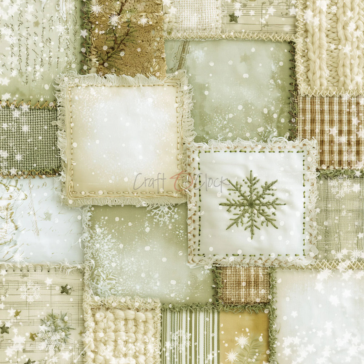 Craft O'Clock - Spirit Of Christmas - Extras Set - MIX - 8x8"