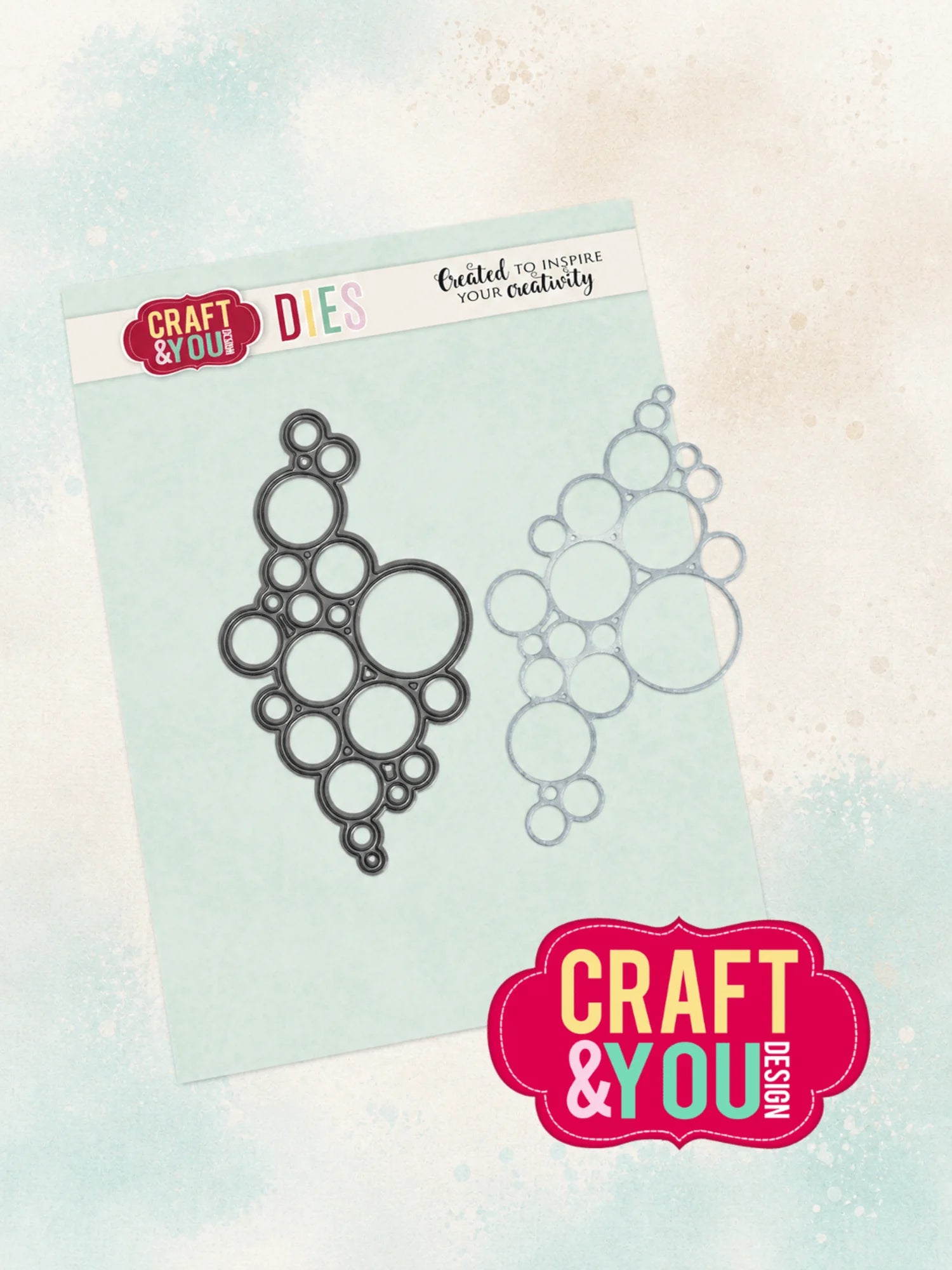Craft and You - Dies - Bubble Background
