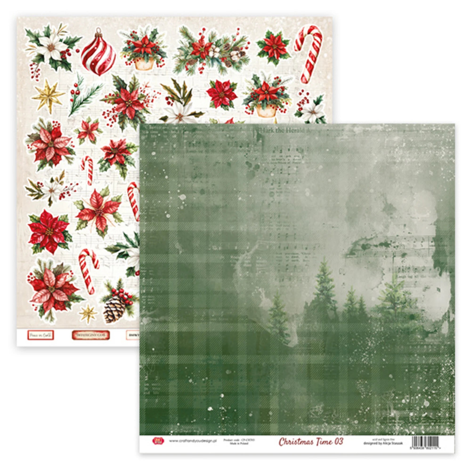 Craft and You - Christmas Time - Paper Pack 12 x 12"