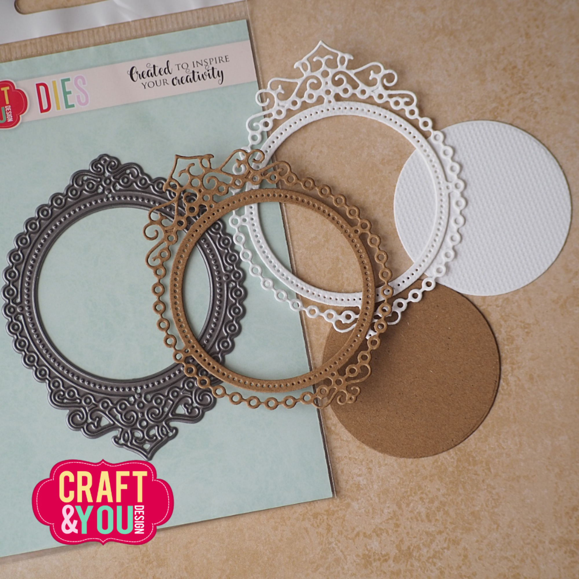 Craft and You - Dies - Elegant Frame by Gosia