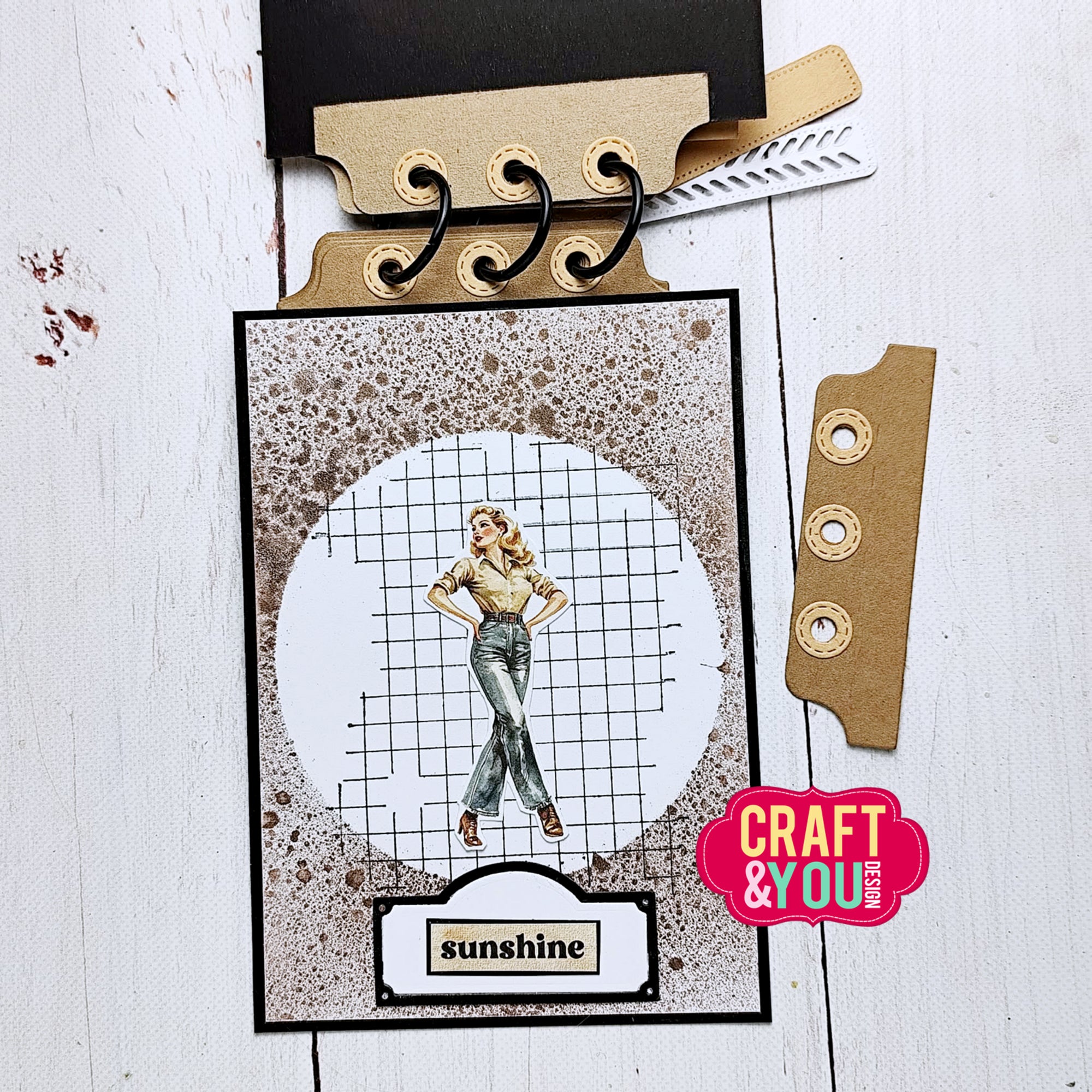 Craft & You - Clear Stamp - Grid Paper