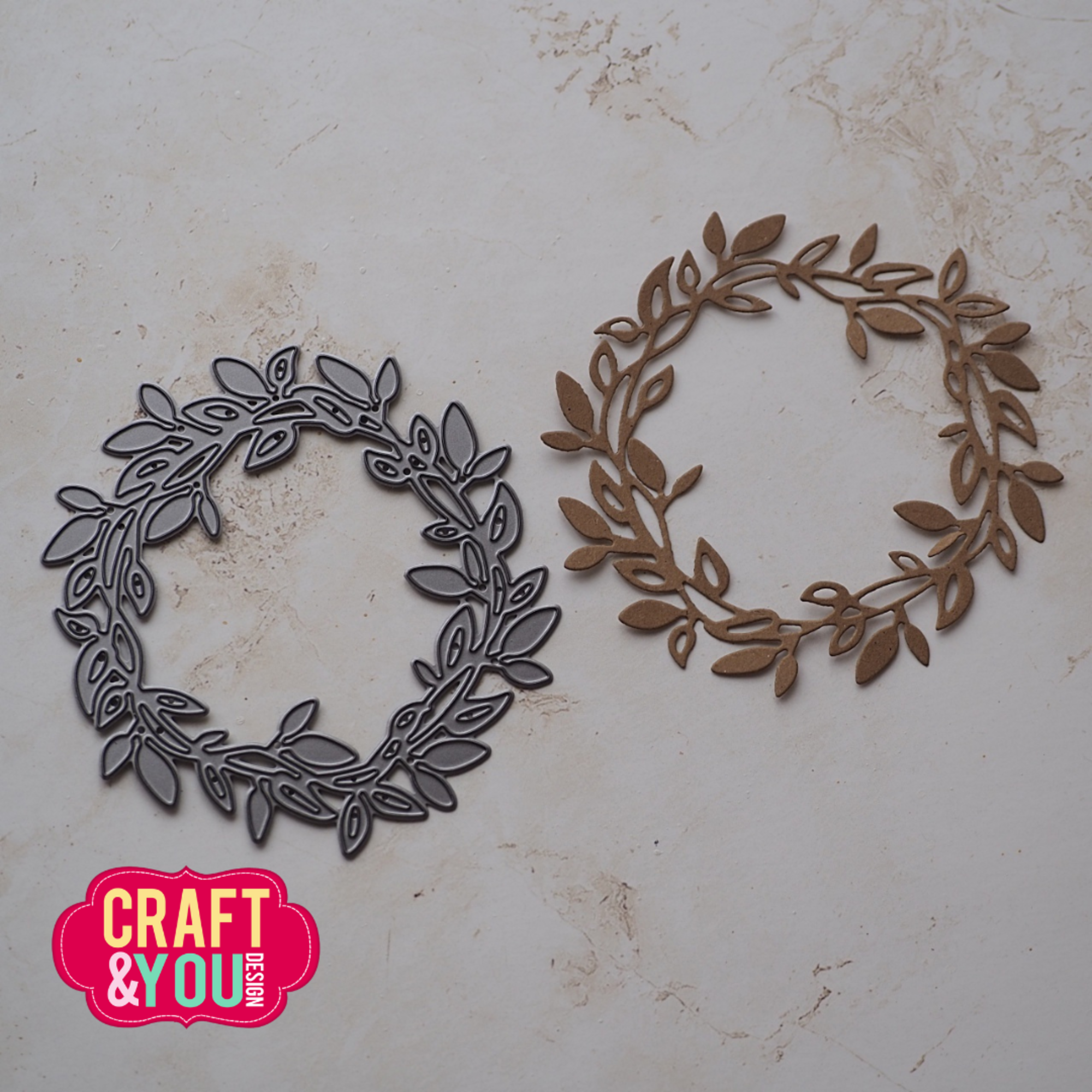 Craft and You - Dies - Leaf Wreath