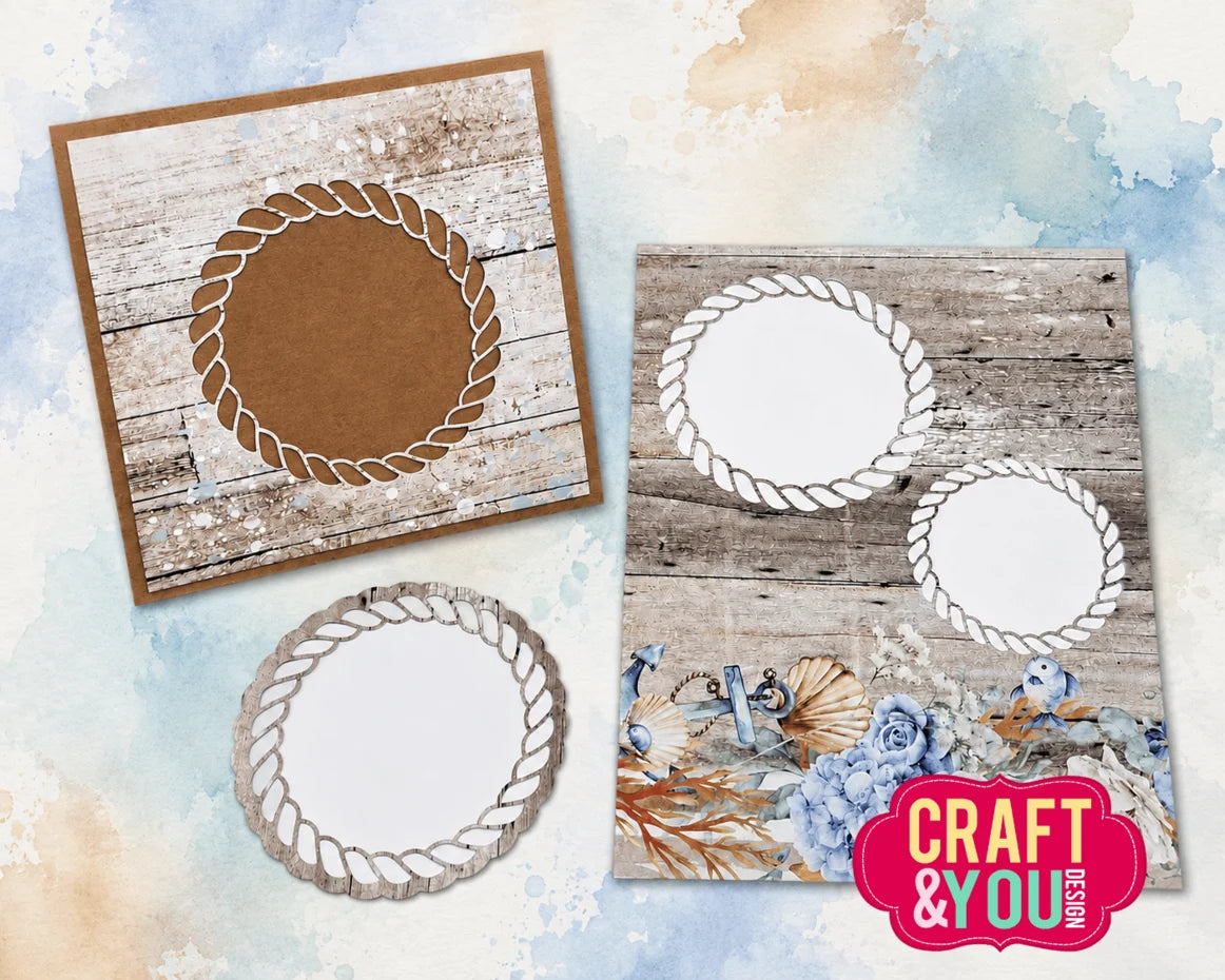 Craft and You - Dies - Rope Frames