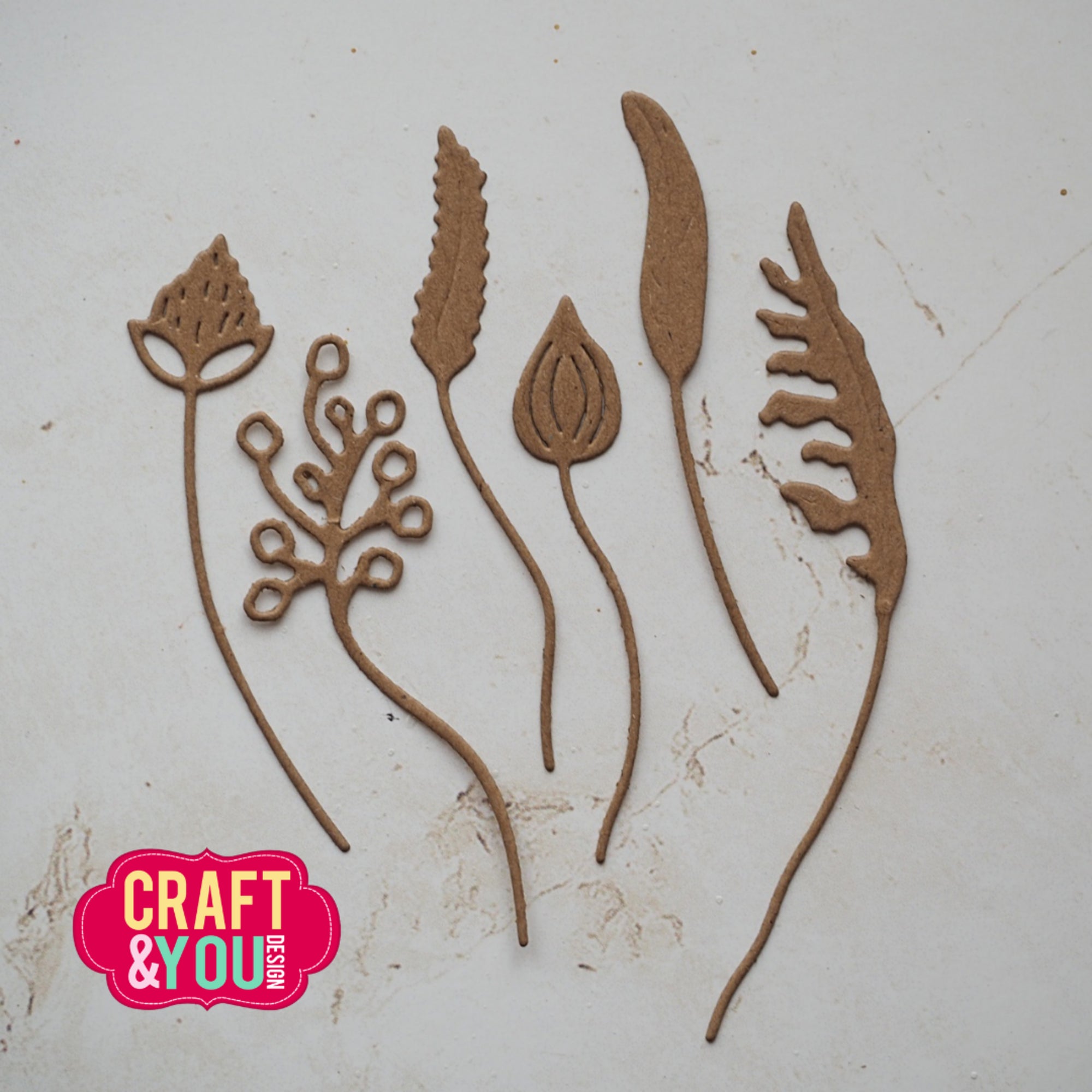 Craft and You - Dies - Wildflowers by Gosia