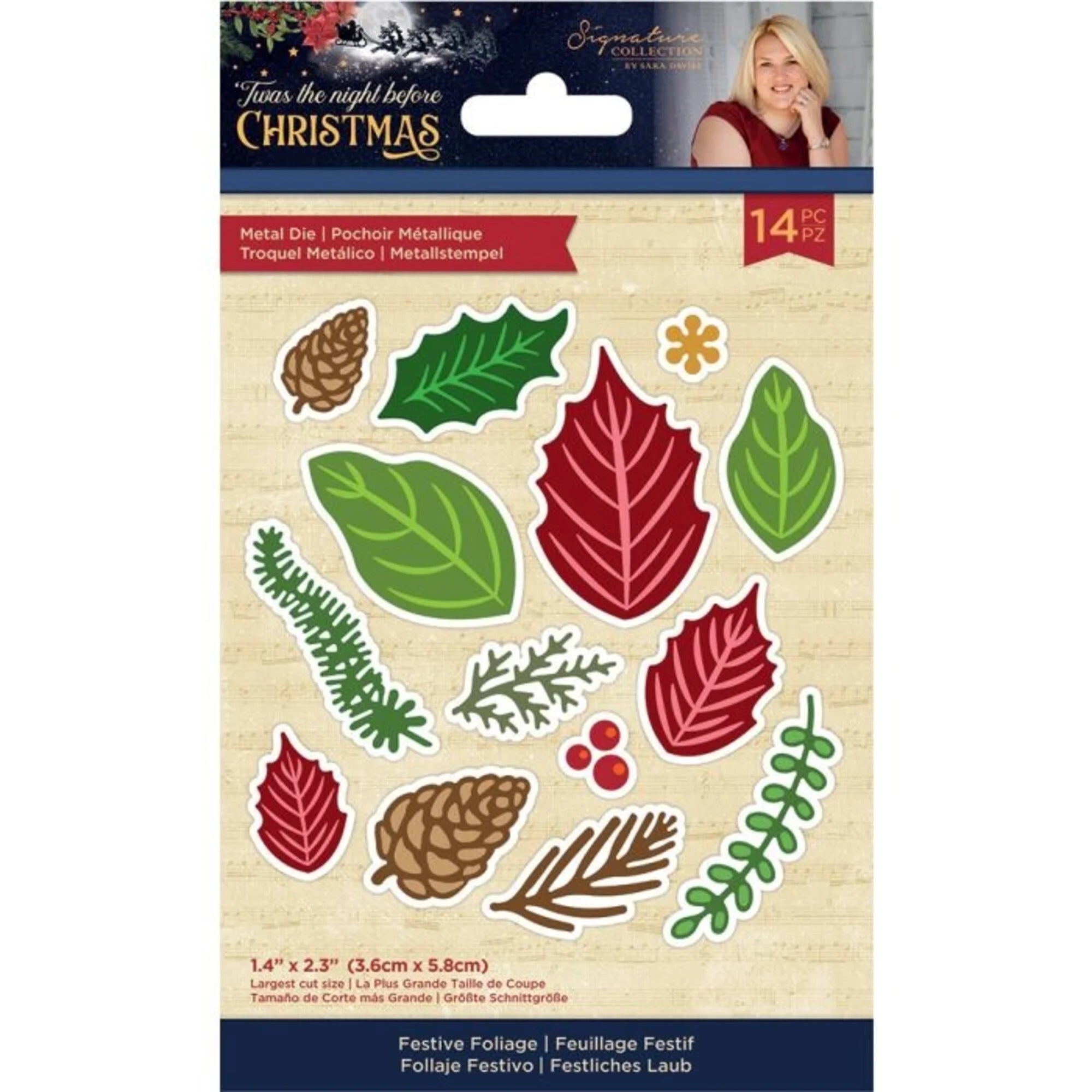 Crafters Companion  - Cutting Die - Festive Foliage