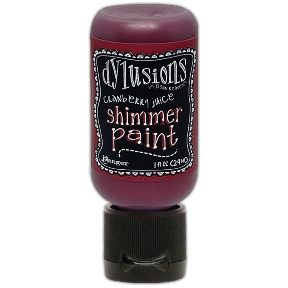 Dylusions - Acrylic - Shimmer Paint - Cranberry juice