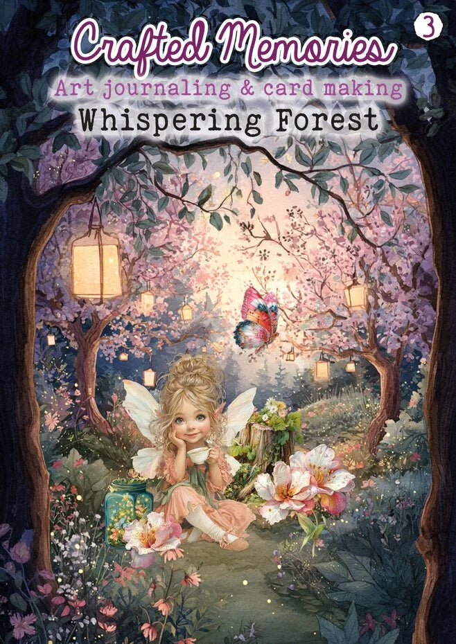 Crafted Memories - Whispering Forest - Art Journaling Book