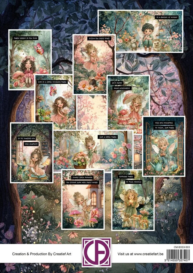 Crafted Memories - Whispering Forest - Art Journaling Book