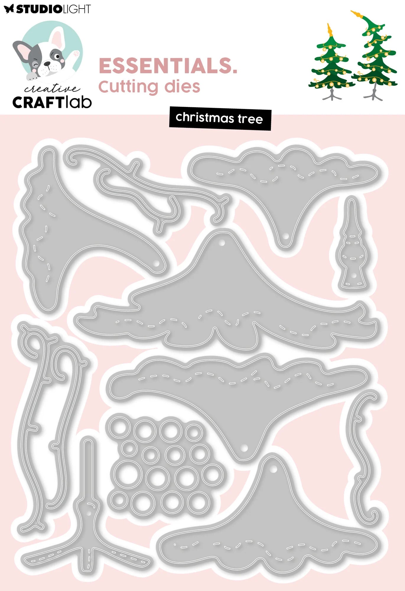 Studiolight Essentials Dies - Creative Craftlab - Christmas Tree