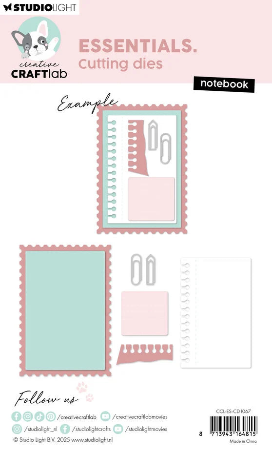 Studiolight Essentials Dies - Notebook