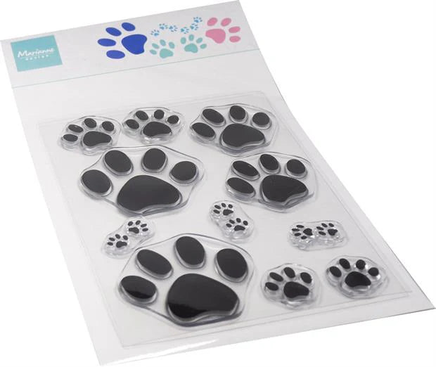 Marianne Design - Clear stamps - Paw Prints