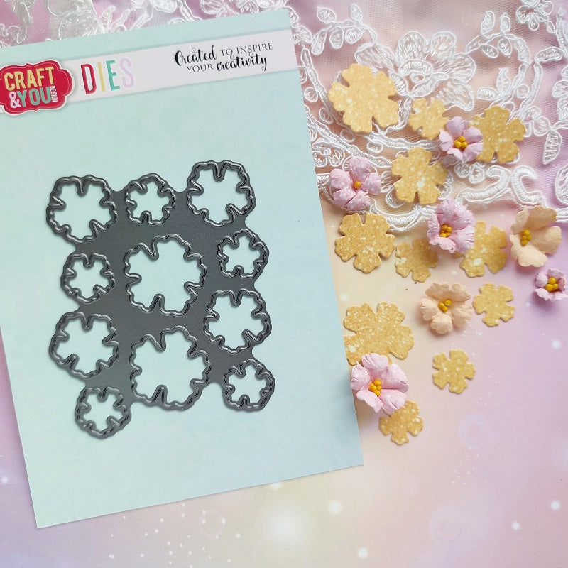 Craft and You - Dies - Small flowers set 1