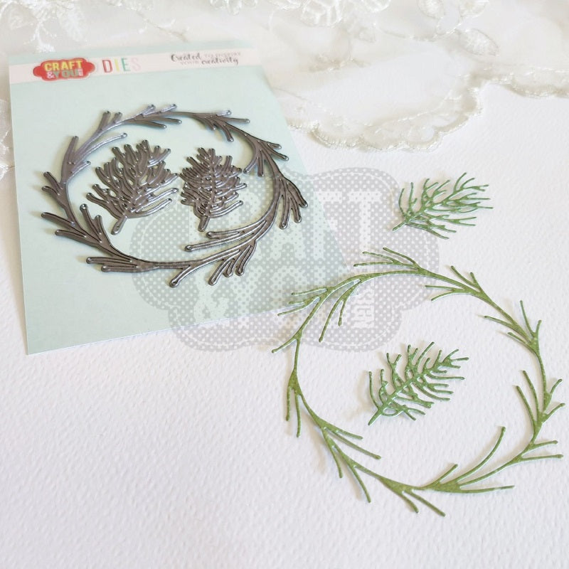 Craft and You - Dies - Coniferous Wreath