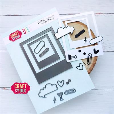 Craft and You - Dies - Polaroid frame set