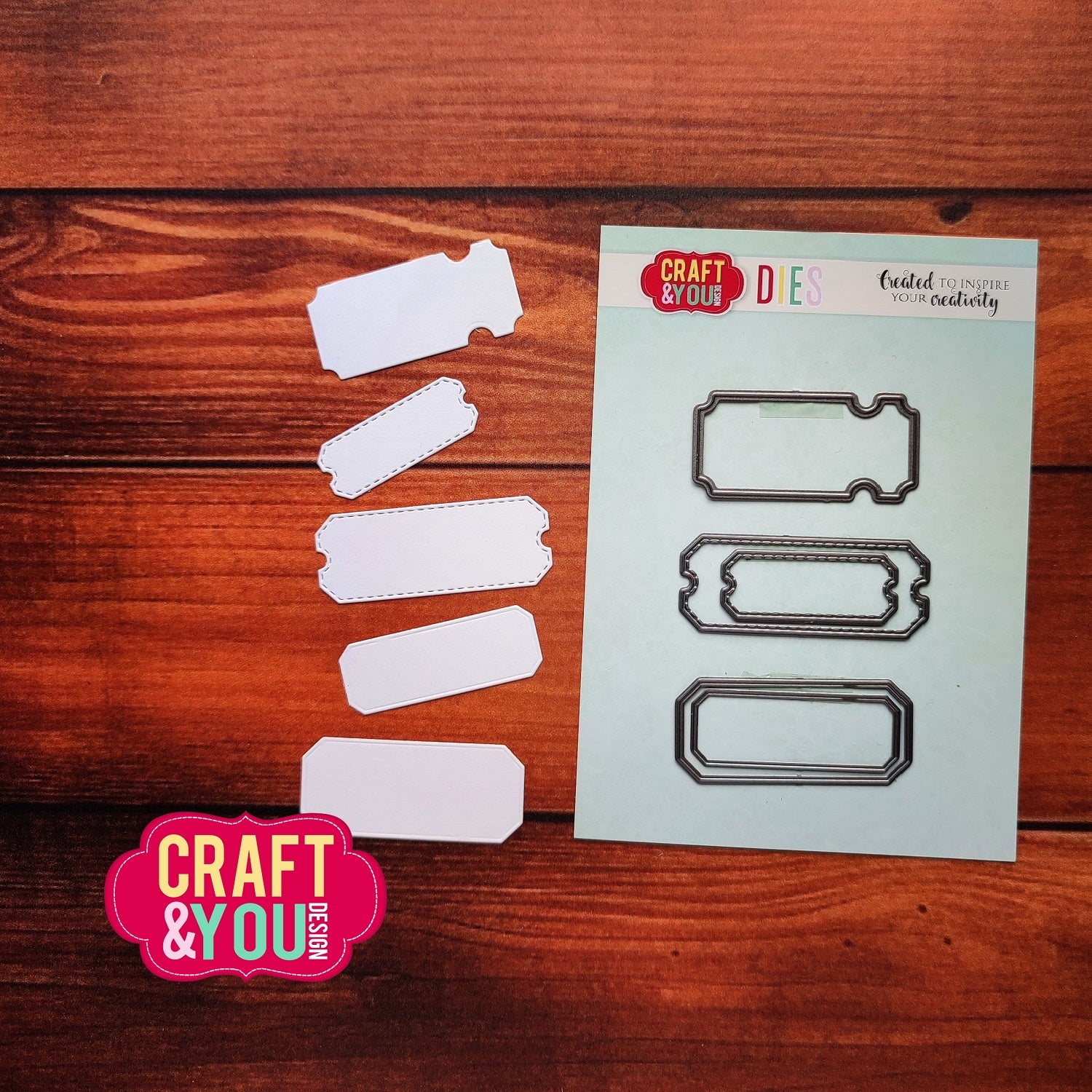 Craft and You - Dies - Set of 3 tickets