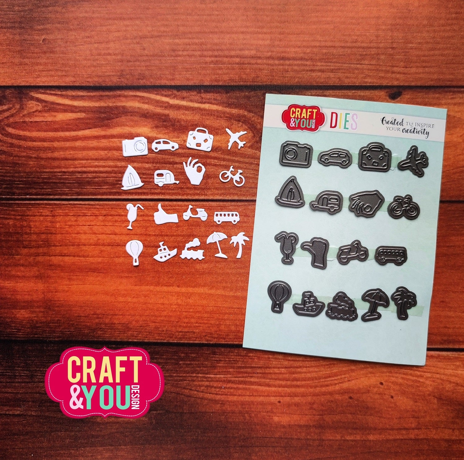 Craft and You - Dies - Travel pictograms