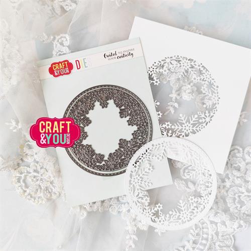 Craft and You - Dies - Round Snowflake Window