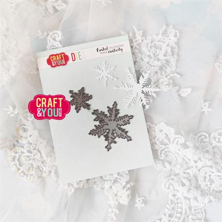 Craft and You - Dies - Snowflake set