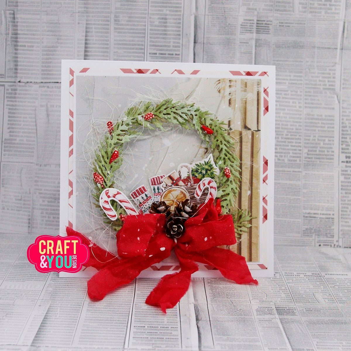 Craft and You - Dies - Cedar Wreath