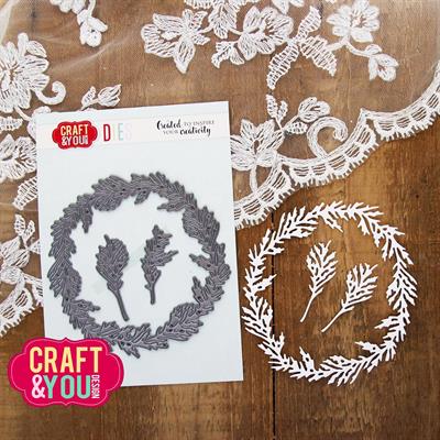 Craft and You - Dies - Cedar Wreath