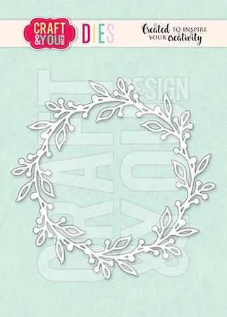 Craft and You - Dies - Delicate wreath