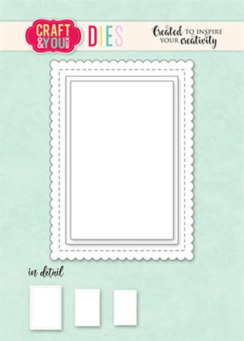 Craft and You - Dies - ATC Bisciuit Frame