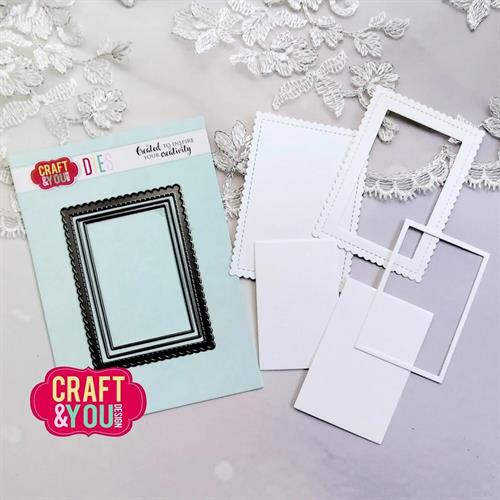 Craft and You - Dies - ATC Bisciuit Frame