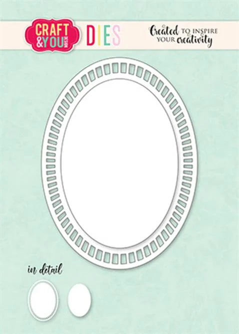 Craft and You - Dies - Oval Doily