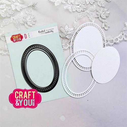 Craft and You - Dies - Oval Doily