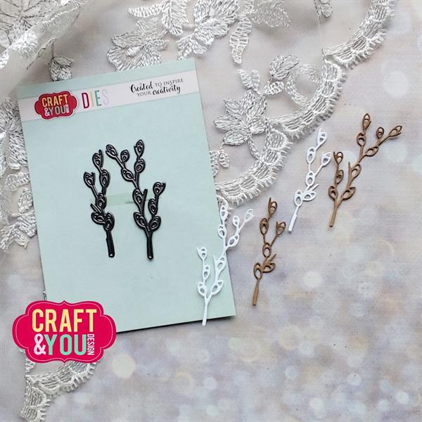 Craft and You - Dies - Catkin Twigs