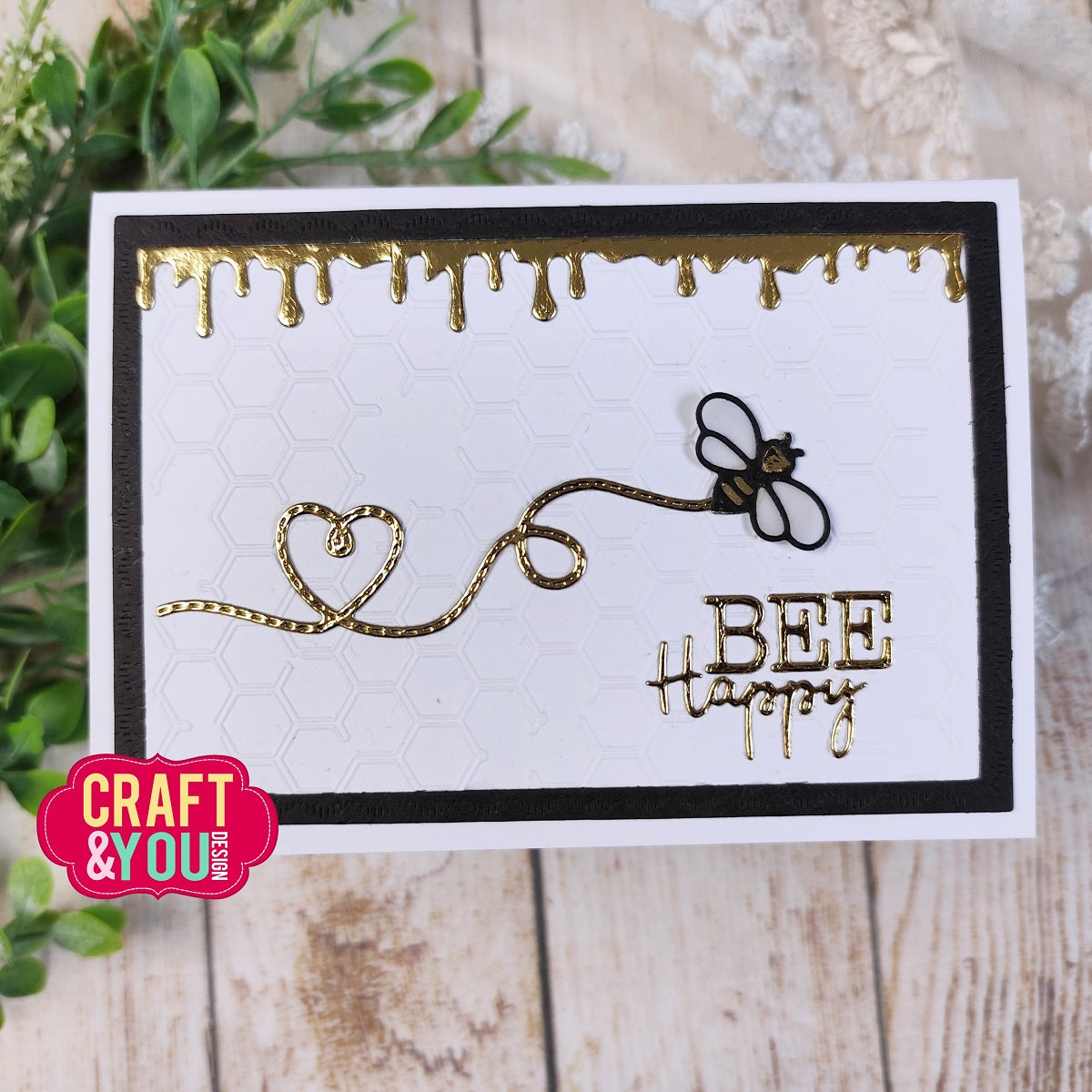 Craft and You - Dies - Bee Honey Set