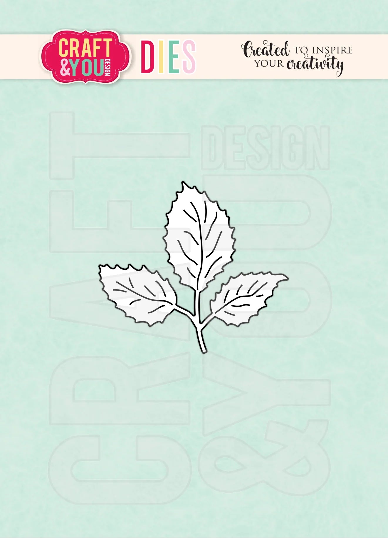 Craft and You - Dies - Bea's rose leaf
