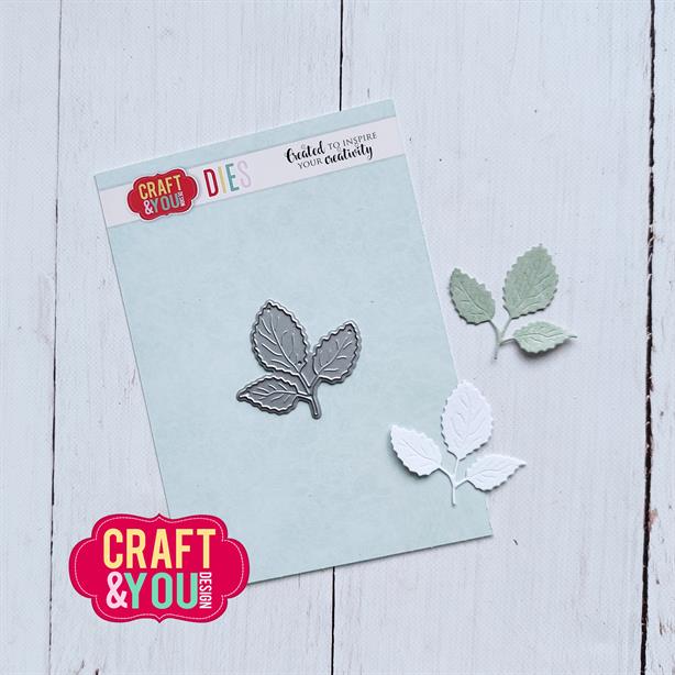 Craft and You - Dies - Bea's rose leaf