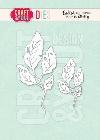 Craft and You - Dies - Vintage Leaves by Gosia