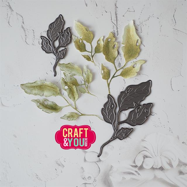 Craft and You - Dies - Vintage Leaves by Gosia