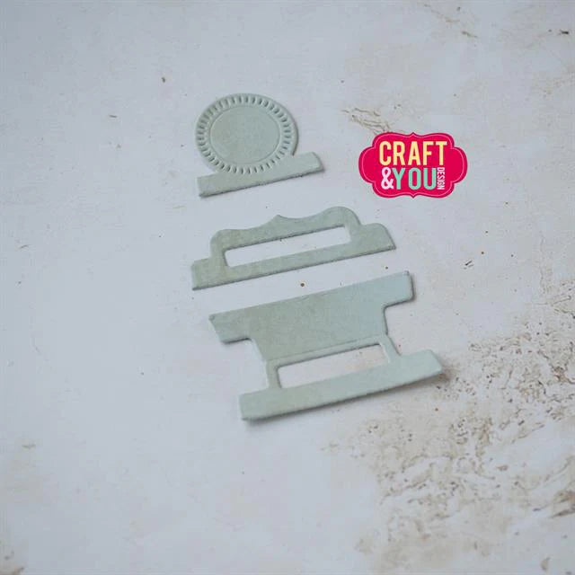 Craft and You - Dies - Folders Tabs