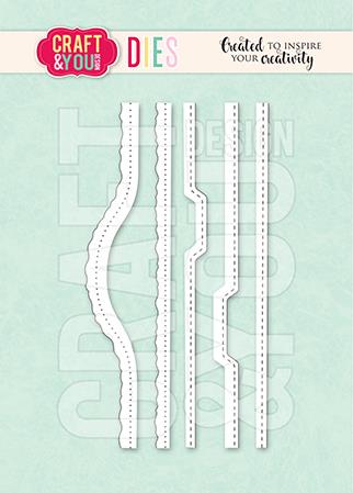 Craft and You - Dies - Small Frame Borders