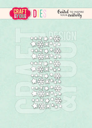 Craft and You - Dies - Mini Snowflakes
