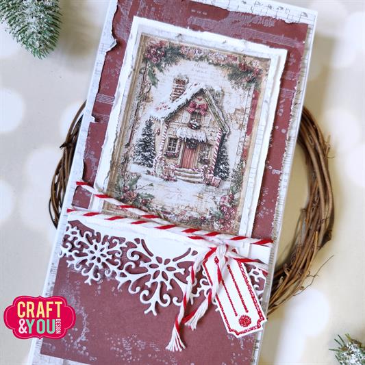 Craft and You - Dies - Snowflakes Border