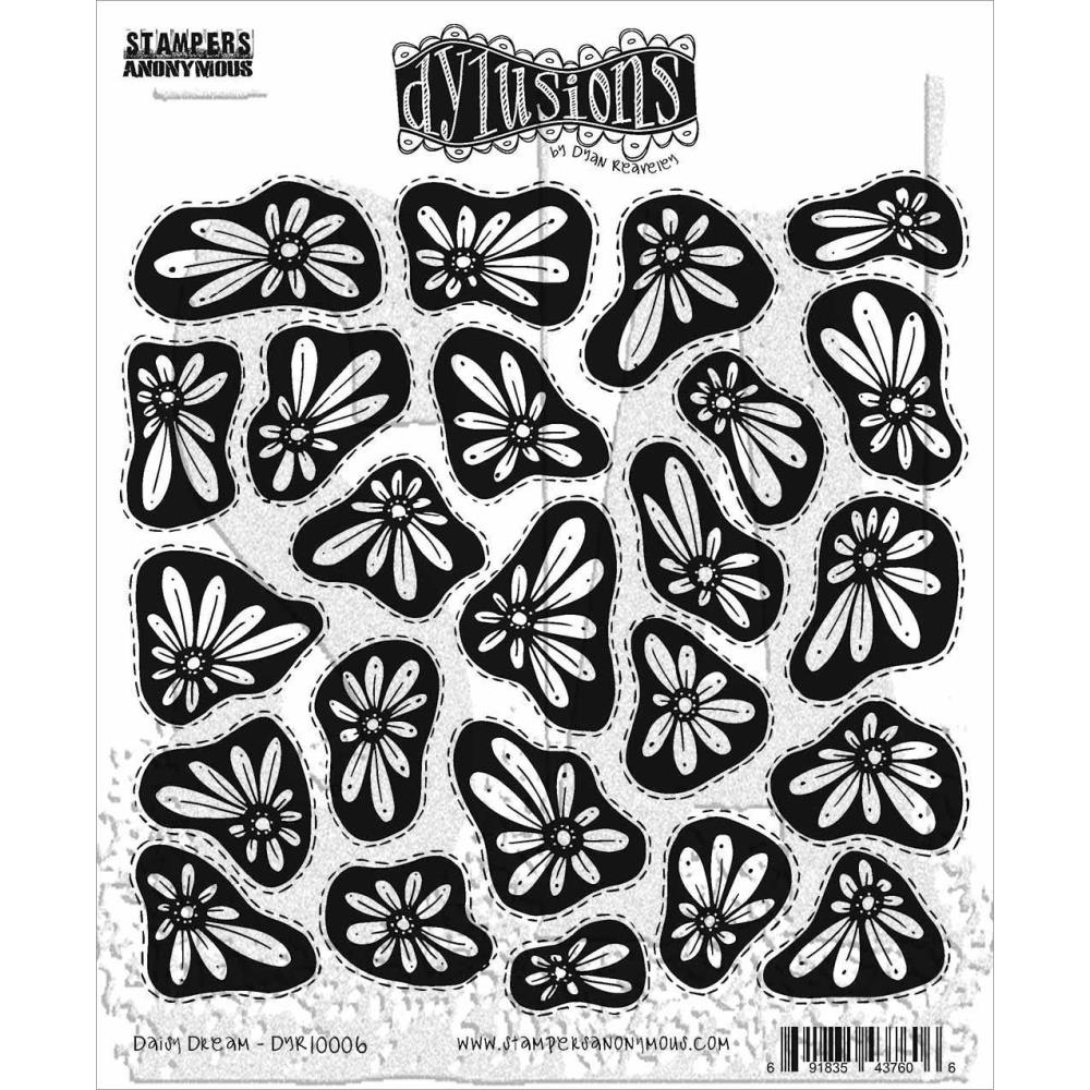 Dylusions - Cling Stamps - Daisy Dreams