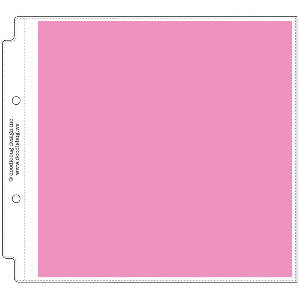 Doodlebug - Page Protectors -  8x8"