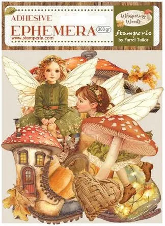 Stamperia  - Whispering woods - Adhesive Ephemera