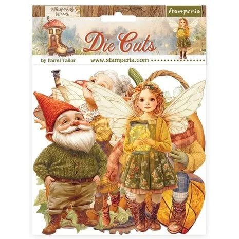 Stamperia  - Whispering woods - Chipboard Die Cuts