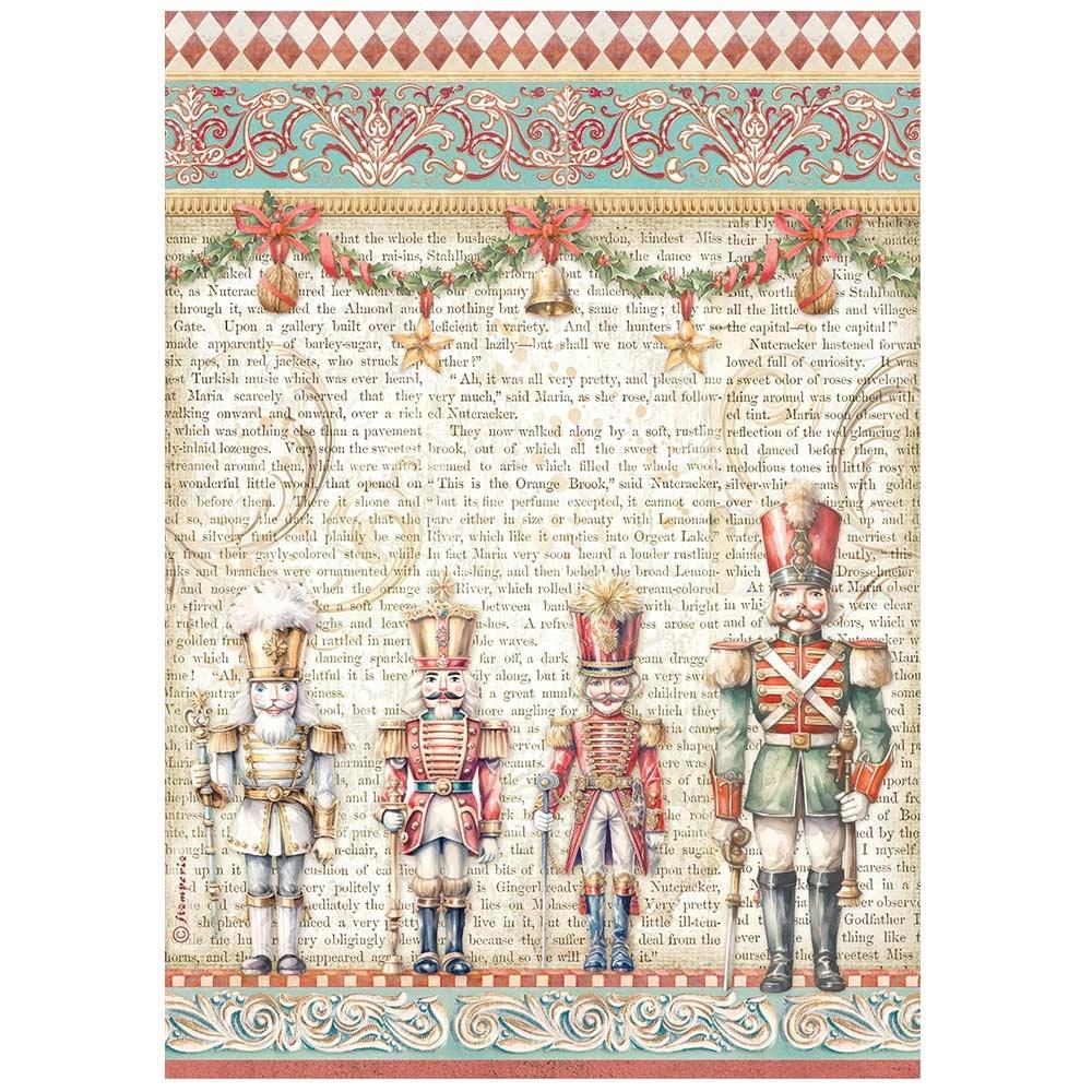 Stamperia - The Nutcracker - Soldiers - Rice Paper A4