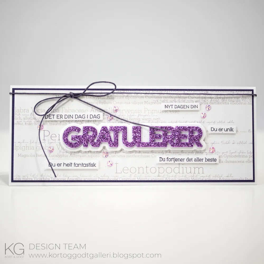 Kort & Godt - Dies - Gratulerer