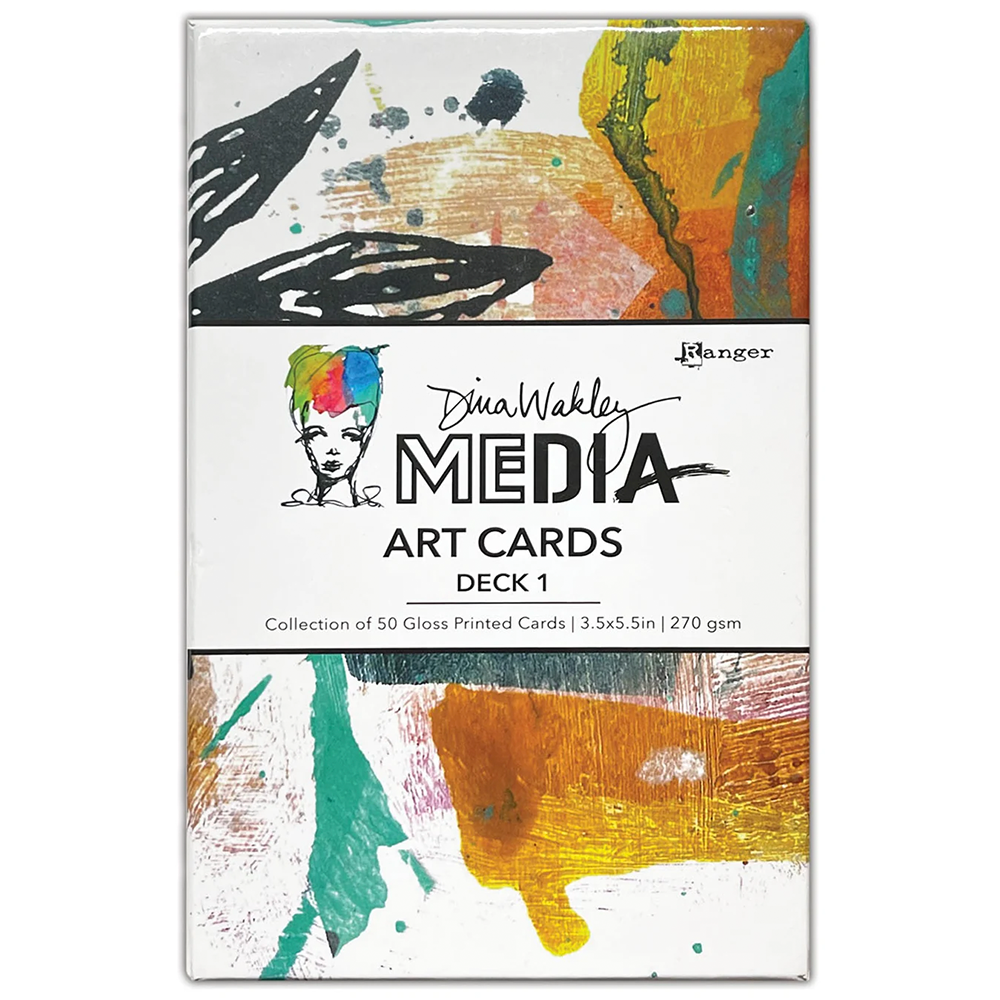 Dina Wakley Media - Mixed Media Art Cards