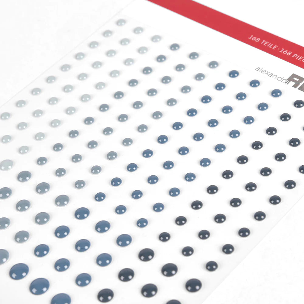 Alexandra Renke - Mini Enamel Dots - Kosmos blå
