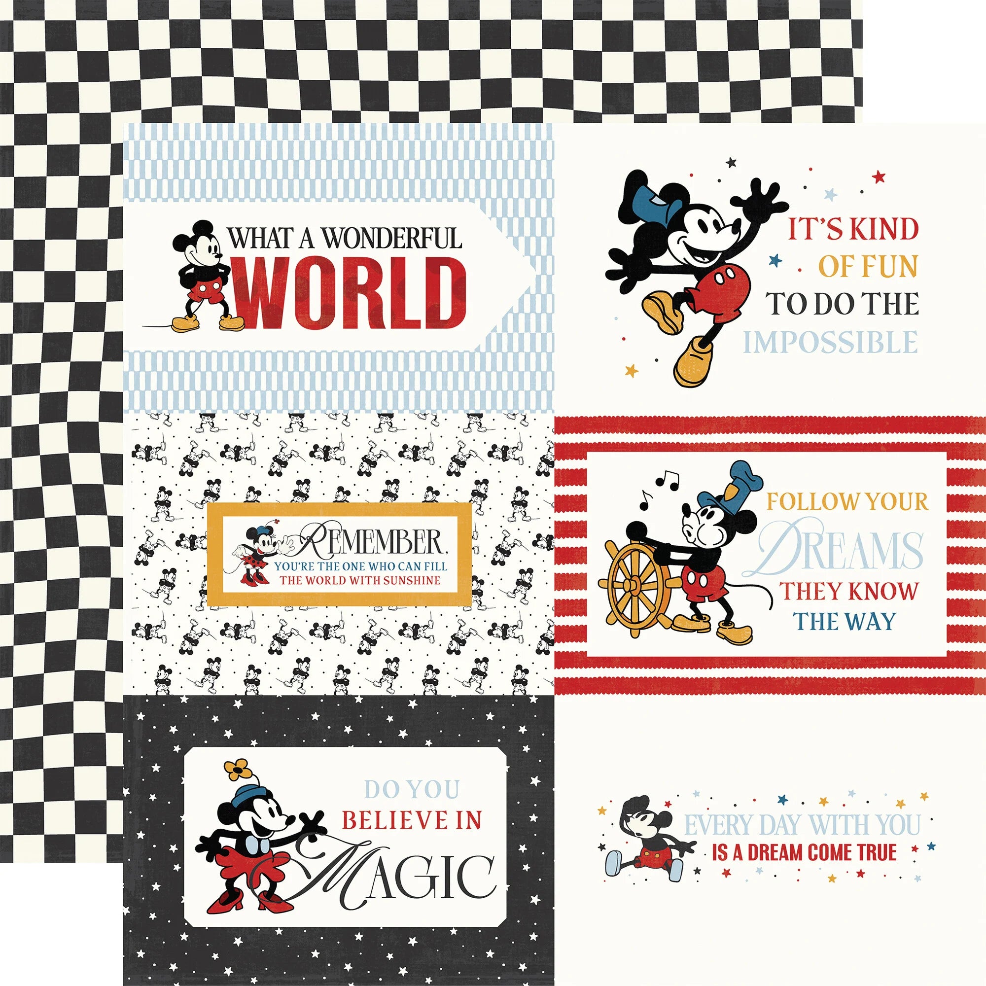 Echo Park - Mouse and Me - Collection Kit -    12 x 12"